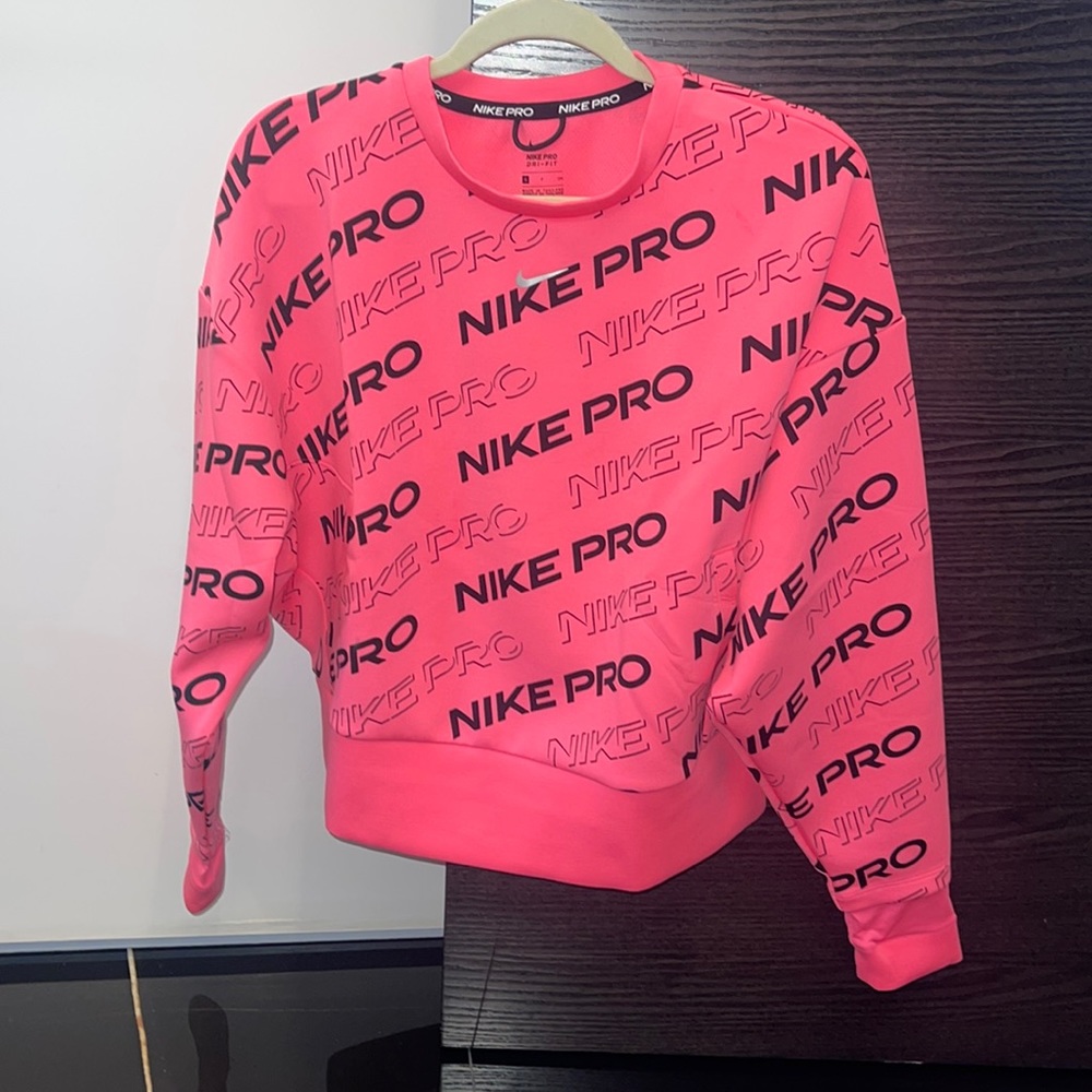 Never used Nike pink sweatshirt color pink